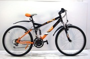  велосипеды Azimut Горные двухподвесные