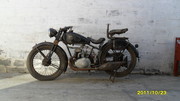 Мотоцикл NSU 1937 года выпуска
